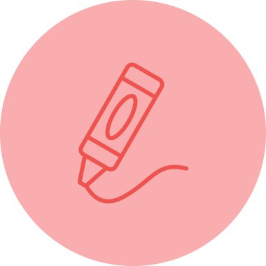 Modern otomatik simge eksikliğinin vektör illüstrasyonu