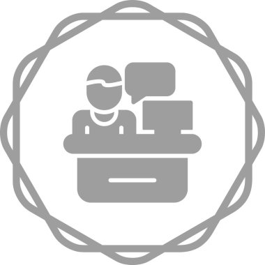 Modern eğitim ikonunun vektör illüstrasyonu