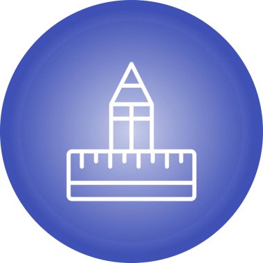 Yapı simgesinin vektör illüstrasyonu