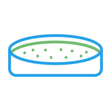 Kişisel ve ticari kullanım için ekmek vektörü simgesi simgesi vektör çizimi..