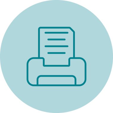 Belge simgesinin vektör illüstrasyonu