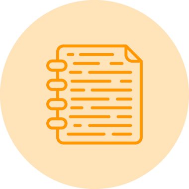 dosya belgesi simgesi. vektör illüstrasyonu