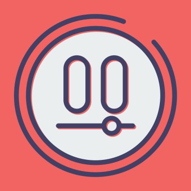 Modern b 'nin vektör illüstrasyonu eksik simgesi