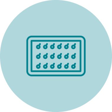 Eşsiz Hesap Makinesi Vektör Satır Simgesi