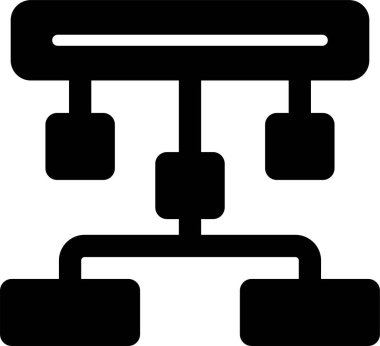 otomobil tamir makinesi simgesi ana hat biçiminde