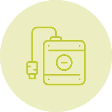 Modern b simgesinin vektör illüstrasyonu