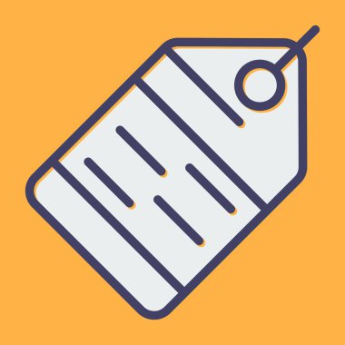 Tek bir iğne simgesinin vektör illüstrasyonu