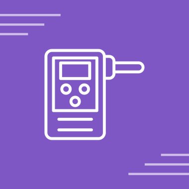 Modern b 'nin vektör illüstrasyonu eksik simgesi