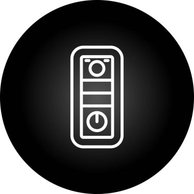 pil vektör illüstrasyonu