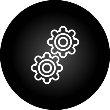 ayarları web simge vektör çizim 