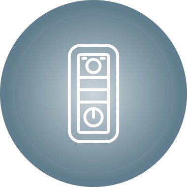 pil simgesi, vektör illüstrasyonu