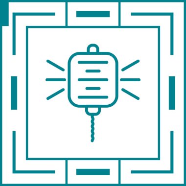 Bir kitap simgesinin vektör illüstrasyonu