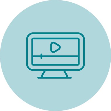 Bilgisayar web simge vektör çizim