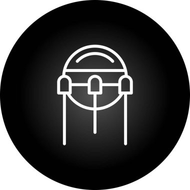 Modern eğitim ikonunun vektör illüstrasyonu