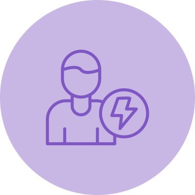 Elektrik fiş satırı simgesi.