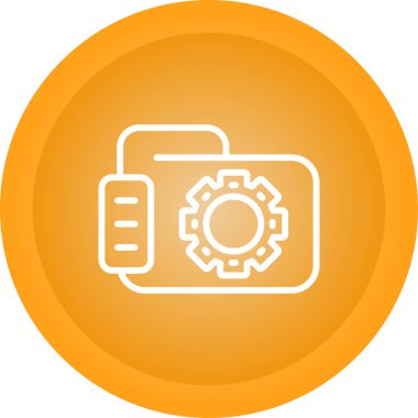 dosya simgesi, vektör illüstrasyonu 