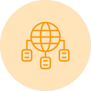 seo modern simgesinin vektör illüstrasyonu