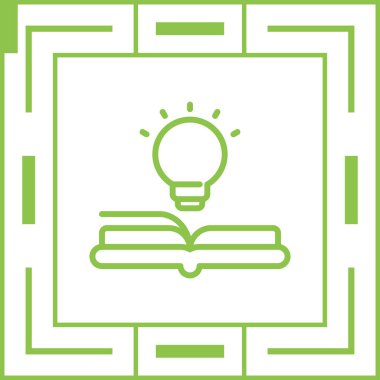 kitap simgesi vektör illüstrasyonu