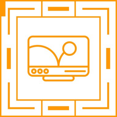 seo modern simgesinin vektör illüstrasyonu