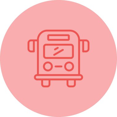 tram simgesi vektör illüstrasyonu