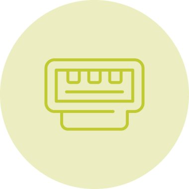 Modern b 'nin vektör illüstrasyonu eksik simgesi