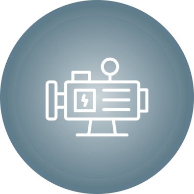 vektör lcd ağ simgesi