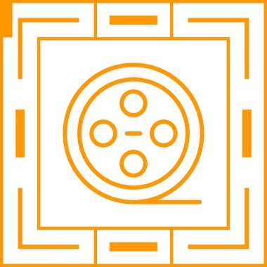 Gıda simgesinin vektör illüstrasyonu