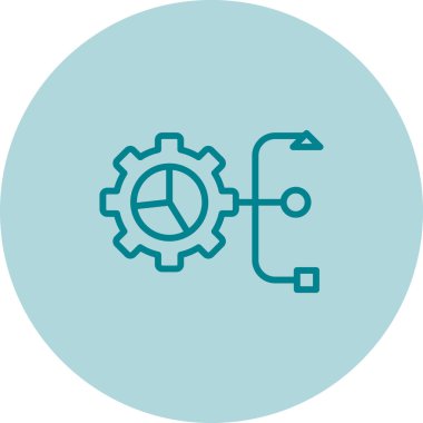 seo modern simgesinin vektör illüstrasyonu