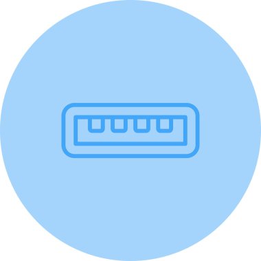 Modern simgenin vektör illüstrasyonu