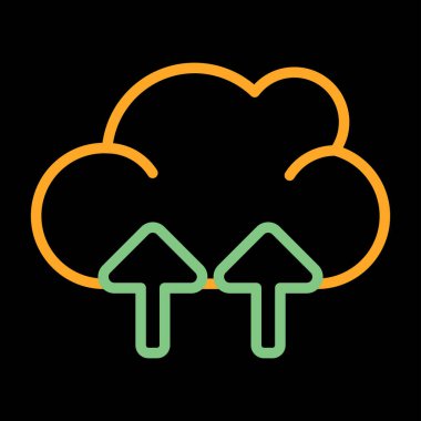 Vektör Ağacı Simgesi illüstrasyonu