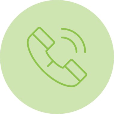 telefon simgesi vektör illüstrasyonu