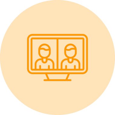 seo modern simgesinin vektör illüstrasyonu