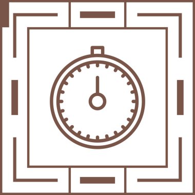 Modern b 'nin vektör gösterimi saatin simgesinden yoksundur