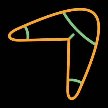 Yeşil ve siyah arkaplanın vektör çizimi