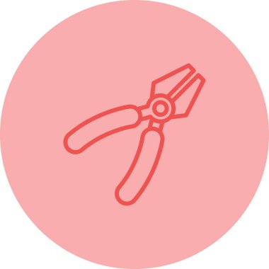 Kerpeten simgesi ana hat vektörü. sıcak hava