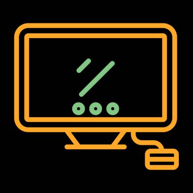 bilgisayar simgesi tasarım, vektör çizim