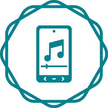 Uygulama modern simgesinin vektör illüstrasyonu