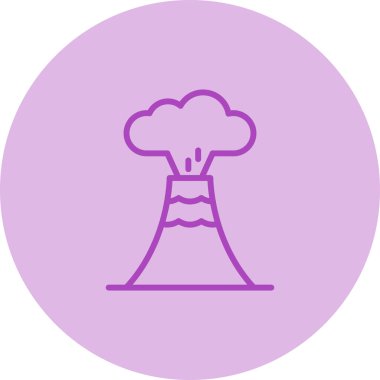 Nükleer ikon vektör çizimi