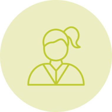 avatar erkek kullanıcı simgesi rozet biçiminde