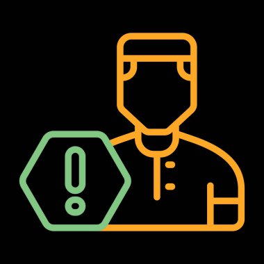 Doktor Simge vektör illüstrasyonu