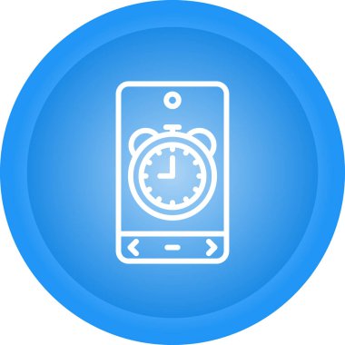 Vektör Mobil simge illüstrasyonu