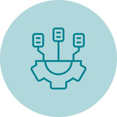 Modern b 'nin vektör illüstrasyonu eksik simgesi