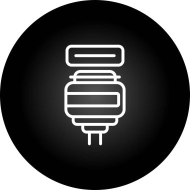 lamba ikonu vektör illüstrasyonu