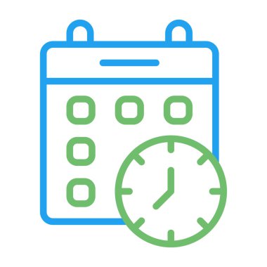 Kolayca düzenleyebilen veya düzenleyebilen Takvim Vektörü simgesi