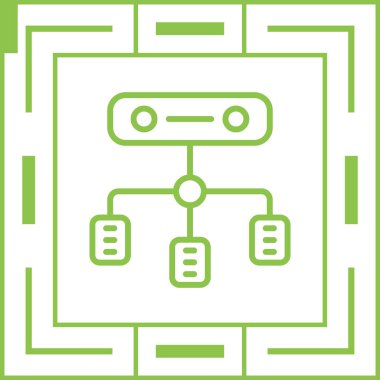 seo modern simgesinin vektör illüstrasyonu