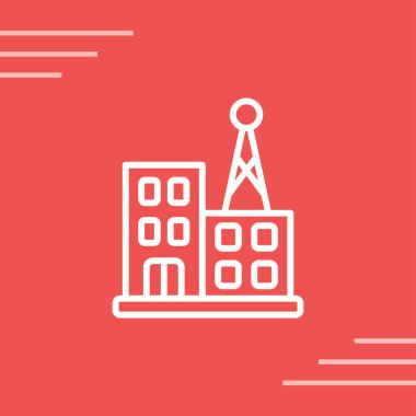 Modern simgenin vektör illüstrasyonu