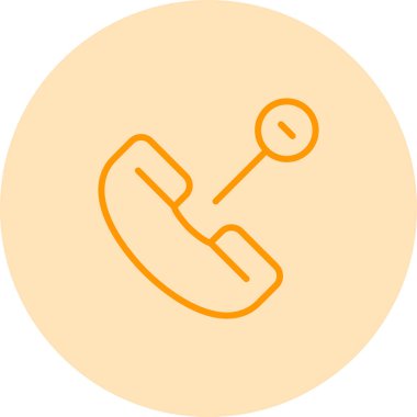 Telefon. Web simgesi basit tasarım