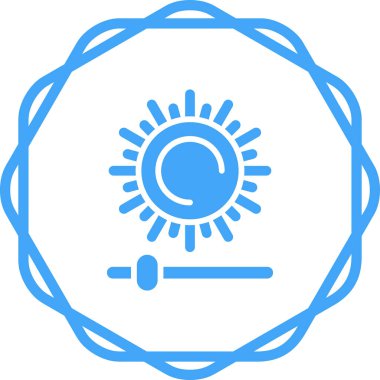 güneş web vektör çizimi tasarımı