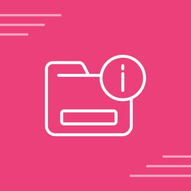 Pembe arkaplanda izole edilmiş pembe belge simgesi. dosya belgesi simgesi. İş konsepti. Finans kavramı. vektör illüstrasyonu