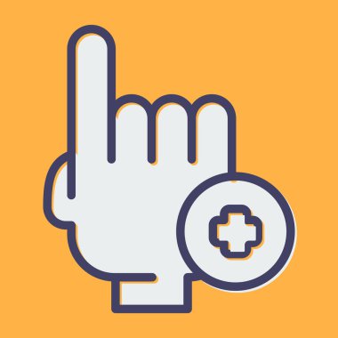 tıbbi simge vektör illüstrasyonu